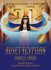 Tapa de Auset Egyptian Oracle Cards