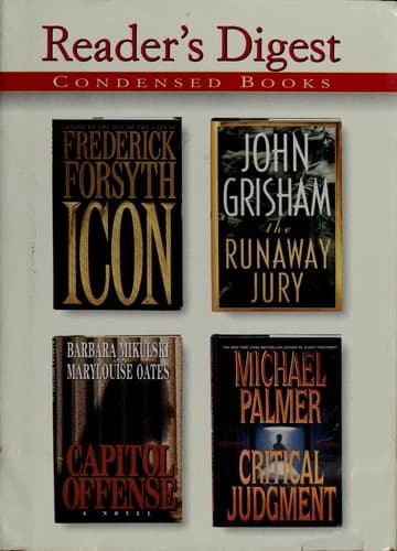 Tapa de Reader's Digest Condensed Books