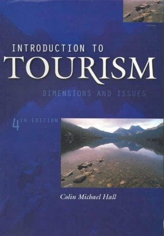 Tapa de Introduction to tourism