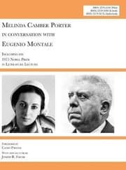 Tapa de Melinda Camber Porter in Conversation with Eugenio Montale, 1975 Milan, Italy : V1n1a