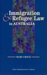 Tapa de Immigration and refugee law in Australia