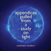Tapa de Appendices Pulled from a Study on Light