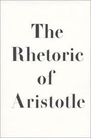 Tapa de The Rhetoric of Aristotle