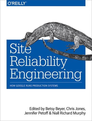 Tapa de Site Reliability Engineering