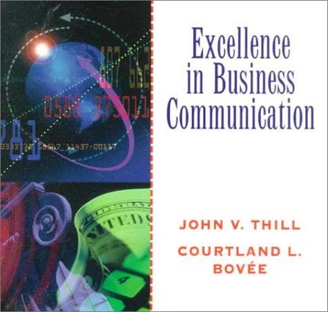 Tapa de Excellence in business communication