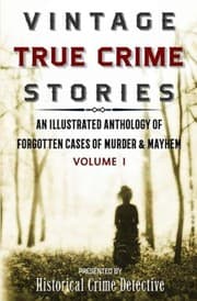 Tapa de Vintage True Crime Stories