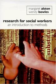 Tapa de Research for social workers