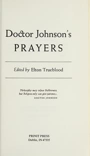 Tapa de Doctor Johnson's prayers