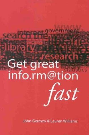 Tapa de Get great information fast
