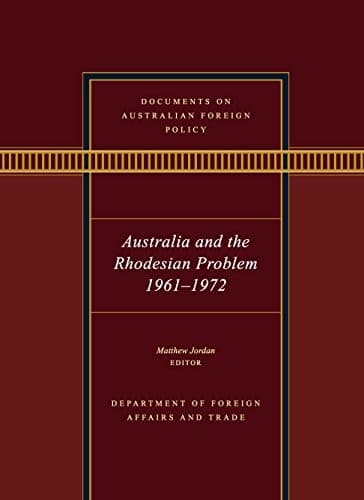Tapa de Documents on Australian Foreign Policy