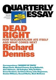 Tapa de Dead Right : How neoliberalism are itself and what comes next