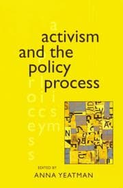 Tapa de Activism and the policy process