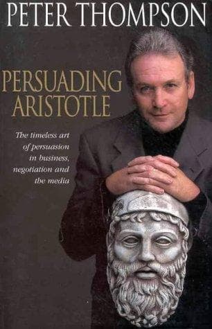 Tapa de Persuading Aristotle
