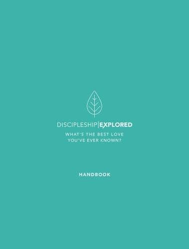 Tapa de Discipleship Explored Handbook