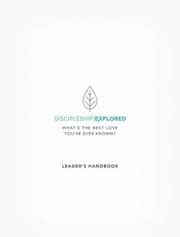 Tapa de Discipleship Explored Leader's Handbook