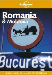 Tapa de Lonely Planet Romania and Moldova