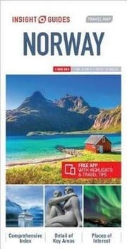 Tapa de Insight Guides Travel Map Norway