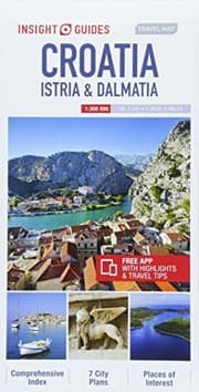 Tapa de Insight Guides Travel Map Croatia