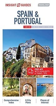 Tapa de Insight Guides Travel Map Spain & Portugal