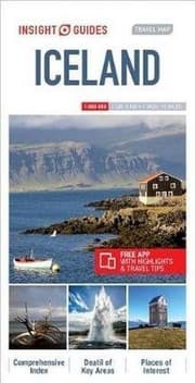 Tapa de Insight Guides Travel Map Iceland