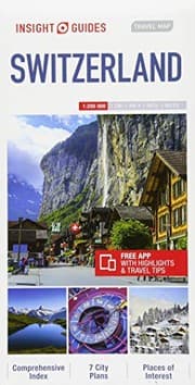 Tapa de Insight Guides Travel Map Switzerland