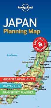Tapa de Lonely Planet Japan Planning Map