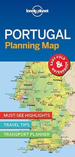 Tapa de Lonely Planet Portugal Planning Map