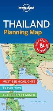 Tapa de Lonely Planet Thailand Planning Map