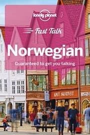 Tapa de Lonely Planet Fast Talk Norwegian