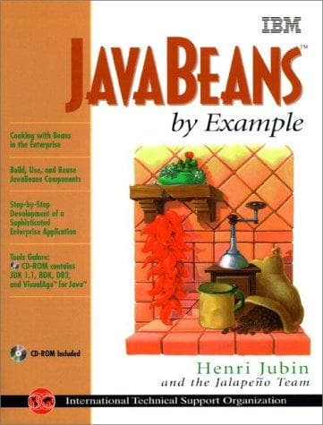 Tapa de JavaBeans by example