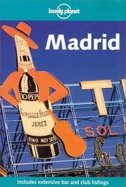 Tapa de Lonely Planet Madrid (Madrid, 1st ed)