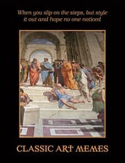 Tapa de Classic Art Memes
