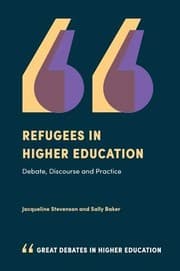 Tapa de Refugees in Higher Education