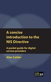 Tapa de A concise introduction to the NIS Directive - A pocket guide for digital service providers