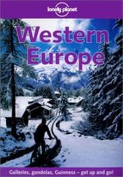 Tapa de Lonely Planet Western Europe