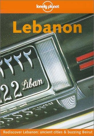 Tapa de Lonely Planet Lebanon