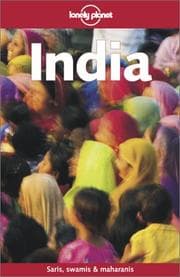 Tapa de Lonely Planet India (India, 9th ed)