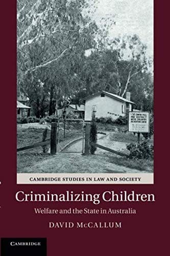 Tapa de Criminalizing Children