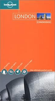 Tapa de Lonely Planet London Condensed