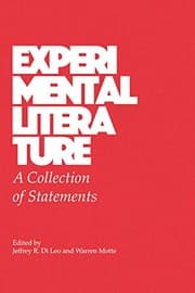 Tapa de Experimental Literature