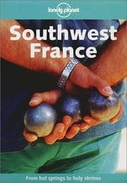 Tapa de Lonely Planet Southwest France