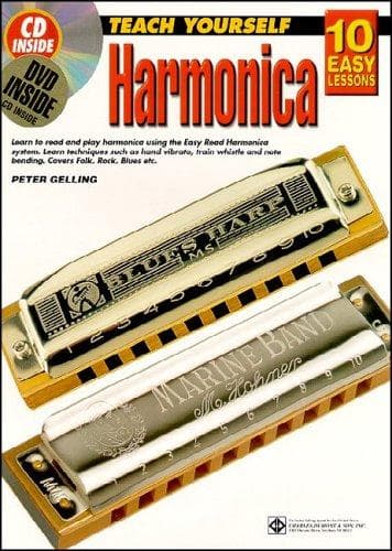 Tapa de 10 Easy Lessons Harmonica