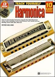 Tapa de 10 Easy Lessons Harmonica