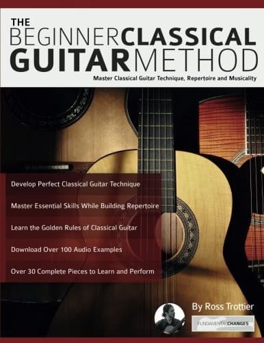 Tapa de The Beginner Classical Guitar Method
