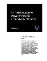 Tapa de An Introduction to Design of Dewatering and Groundwater Control