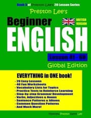 Tapa de Preston Lee's Beginner English Lesson 41 - 60 Global Edition