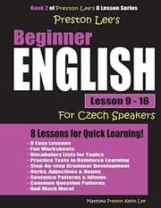 Tapa de Preston Lee's Beginner English Lesson 9 - 16 For Czech Speakers