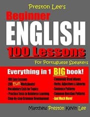 Tapa de Preston Lee's Beginner English 100 Lessons For Portuguese Speakers