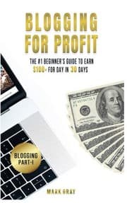 Tapa de Blogging For Profit