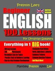 Tapa de Preston Lee's Beginner English 100 Lessons For Ukrainian Speakers